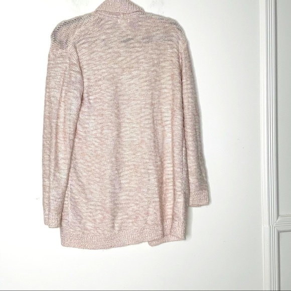 bp light pink open front cardigan. Size M - Picture 4 of 6